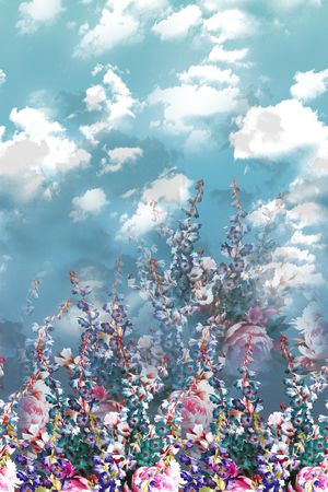 素雅印花华亿平台图片