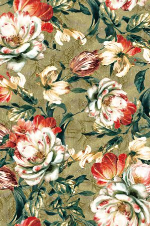 植物印花华亿平台图片