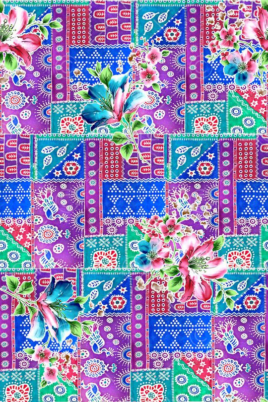 格子印花华亿平台图片