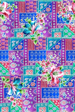 格子印花华亿平台图片