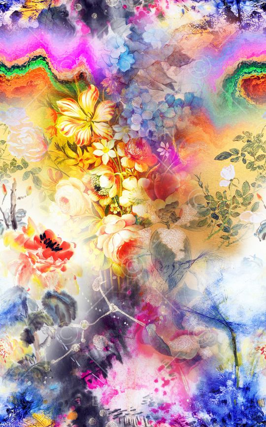 小碎花印花华亿平台图片