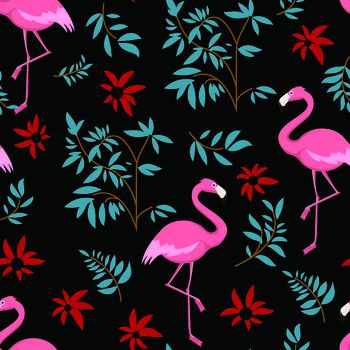 火烈鸟印花华亿平台图片