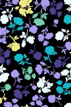 小碎花印花华亿平台图片