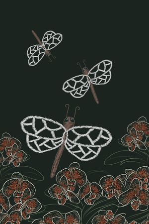 昆虫印花华亿平台图片