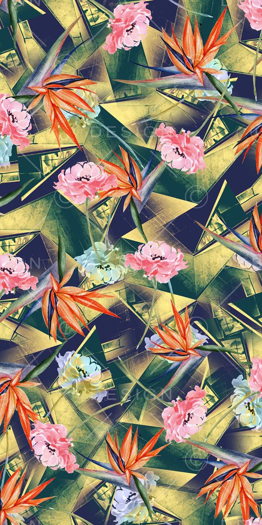 小碎花印花华亿平台图片