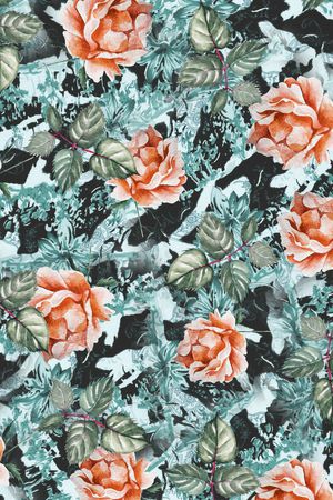 小碎花印花华亿平台图片