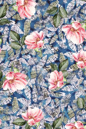 小碎花印花华亿平台图片