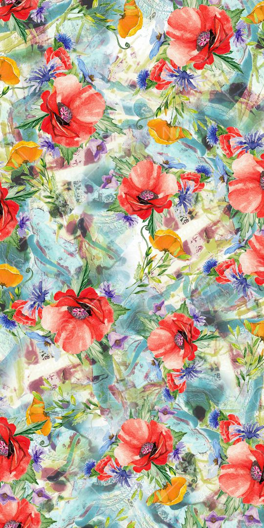 小碎花印花华亿平台图片