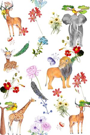 狮子印花华亿平台图片