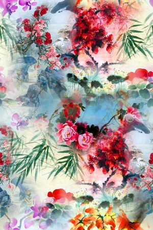 数码华亿平台印花华亿平台图片