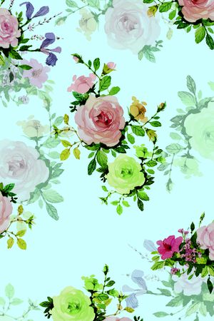 植物印花华亿平台图片