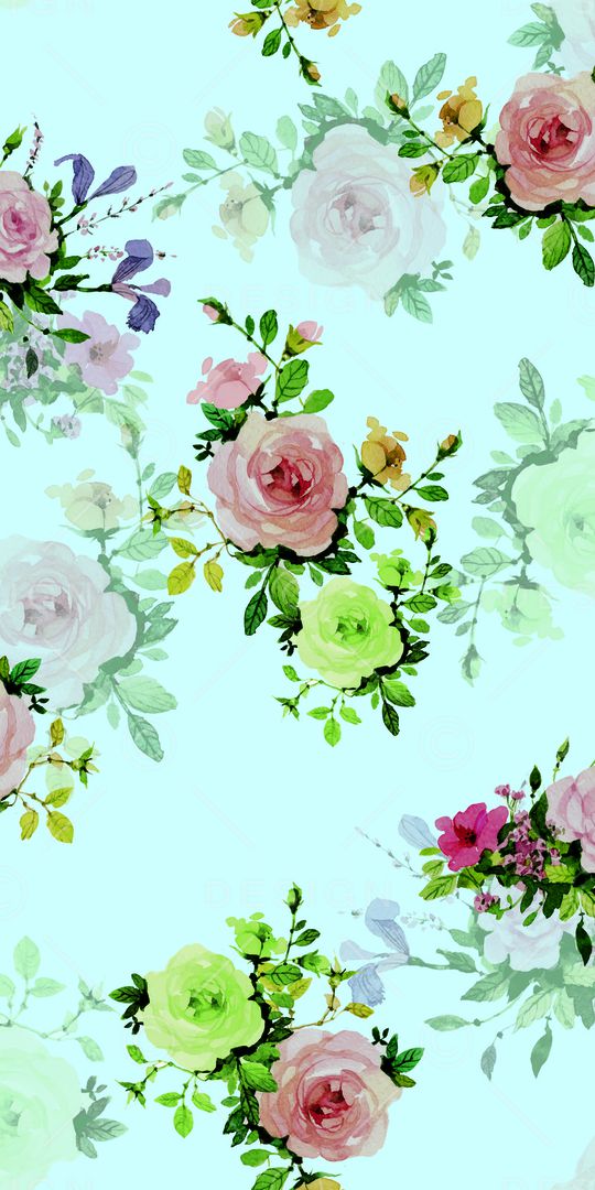 植物印花华亿平台图片