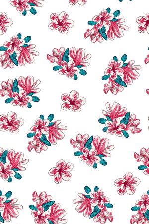 小碎花印花华亿平台图片