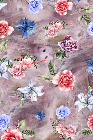 小碎花印花华亿平台图片