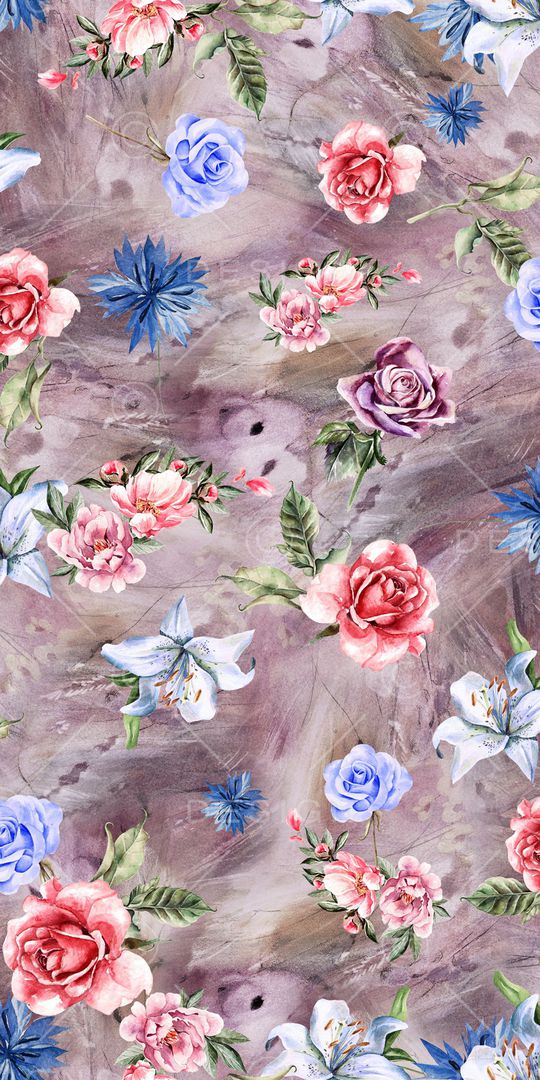 小碎花印花华亿平台图片