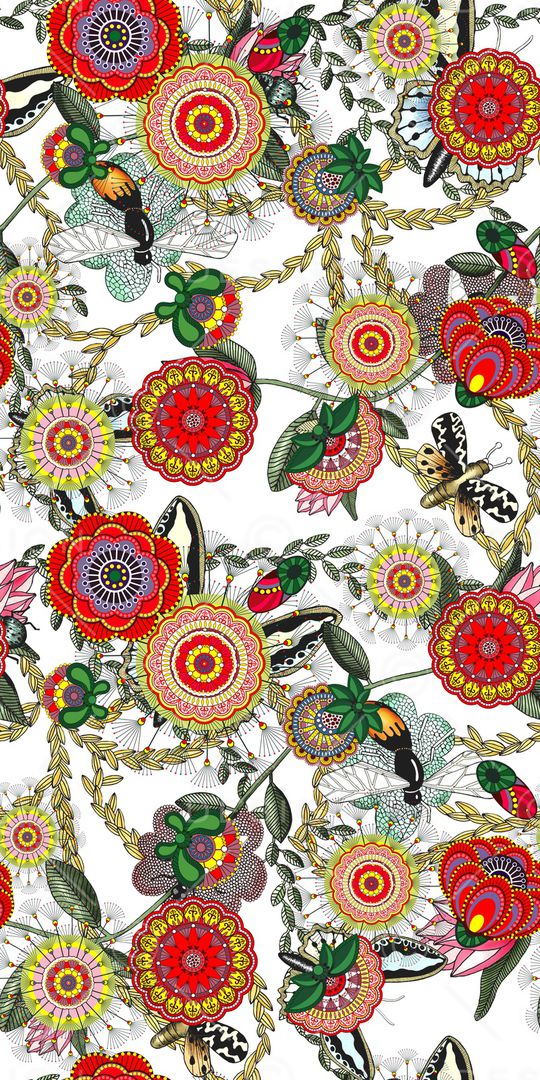 民族风印花华亿平台图片