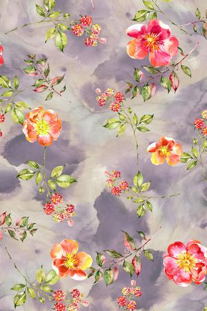 小碎花印花华亿平台图片