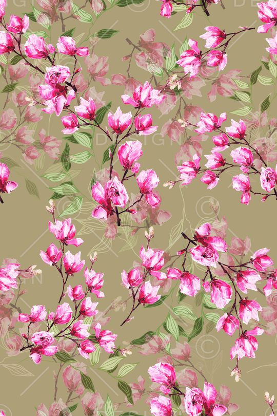 小碎花印花华亿平台图片