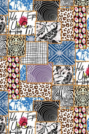 格子印花华亿平台图片