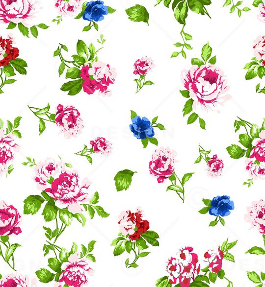 小碎花印花华亿平台图片