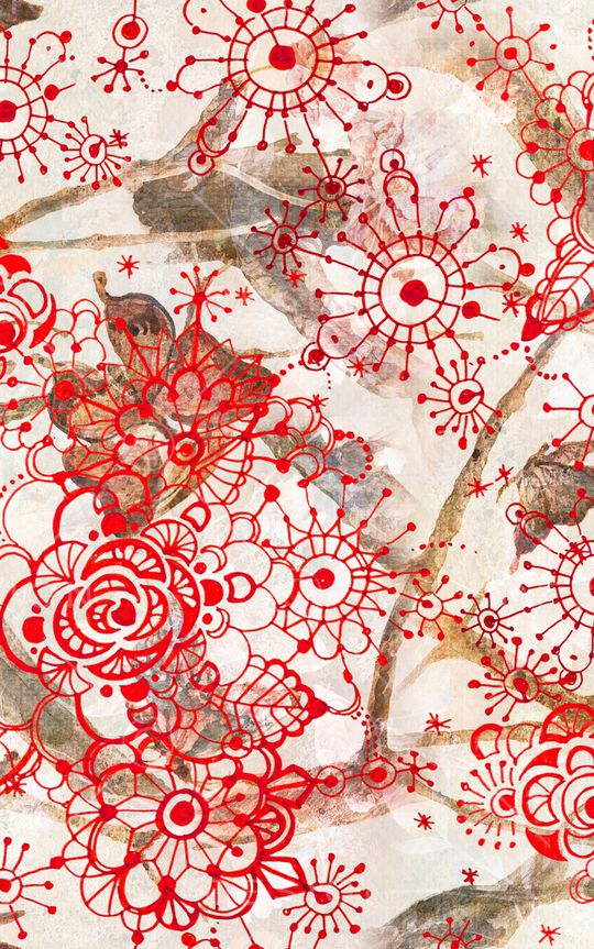 抽象印花华亿平台图片