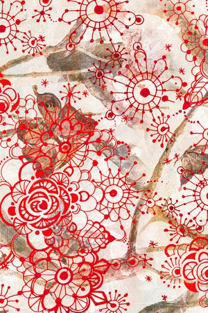 抽象印花华亿平台图片