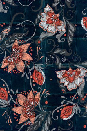 小碎花印花华亿平台图片