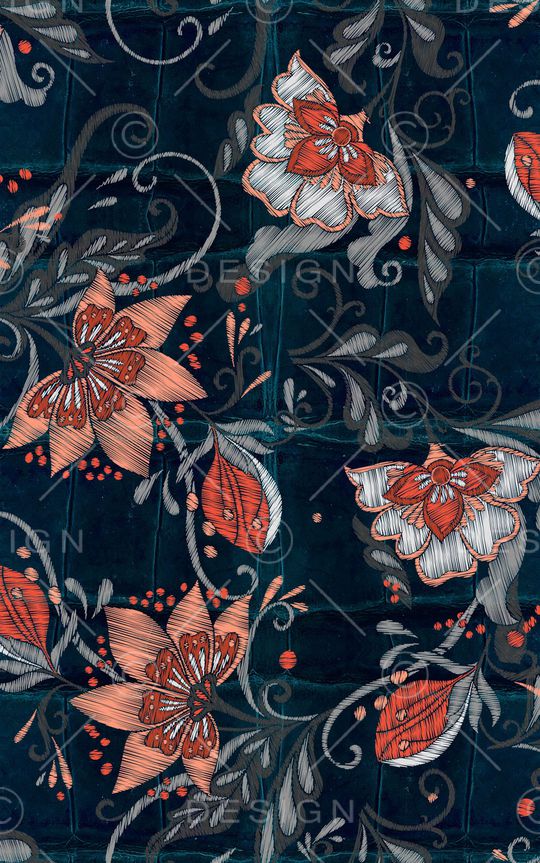 小碎花印花华亿平台图片