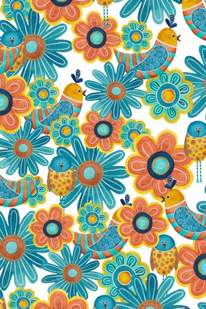 卡通动物印花华亿平台图片