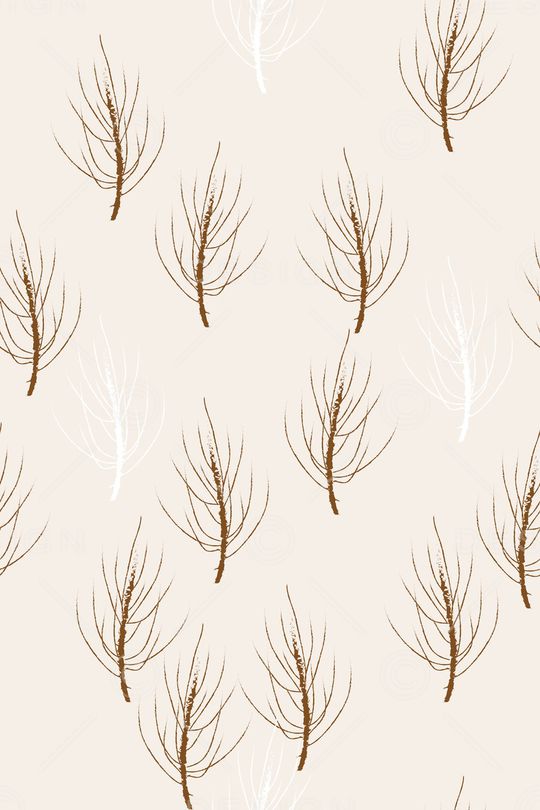 树枝印花华亿平台图片