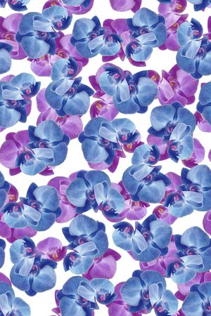 手绘花卉印花华亿平台图片