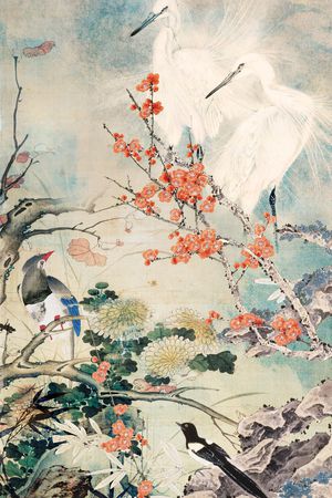 梅花印花华亿平台图片