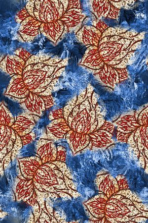 抽象印花华亿平台图片