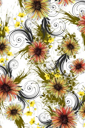 线条印花华亿平台图片