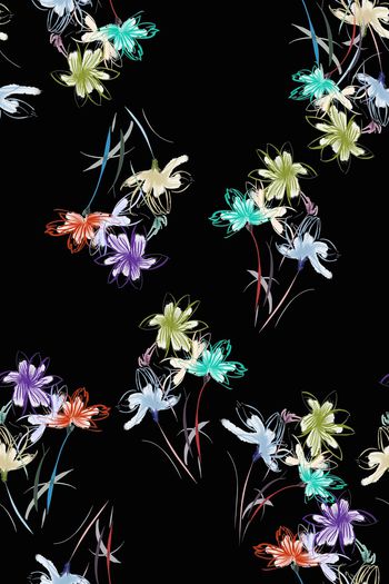 952317-淡雅手绘小花1