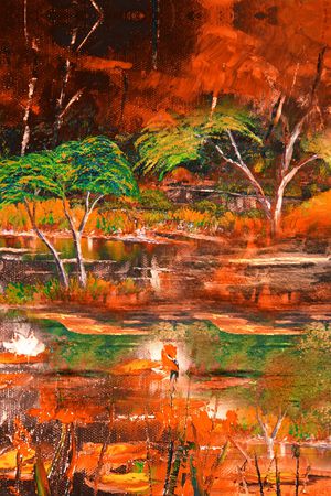 油画华亿平台印花华亿平台图片