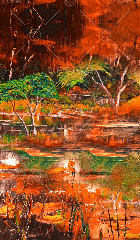 油画华亿平台印花华亿平台图片