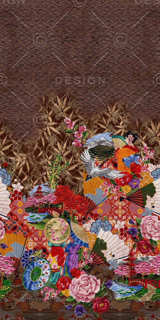 民族风印花华亿平台图片