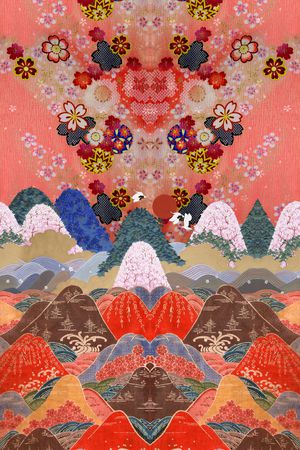 民族风印花华亿平台图片