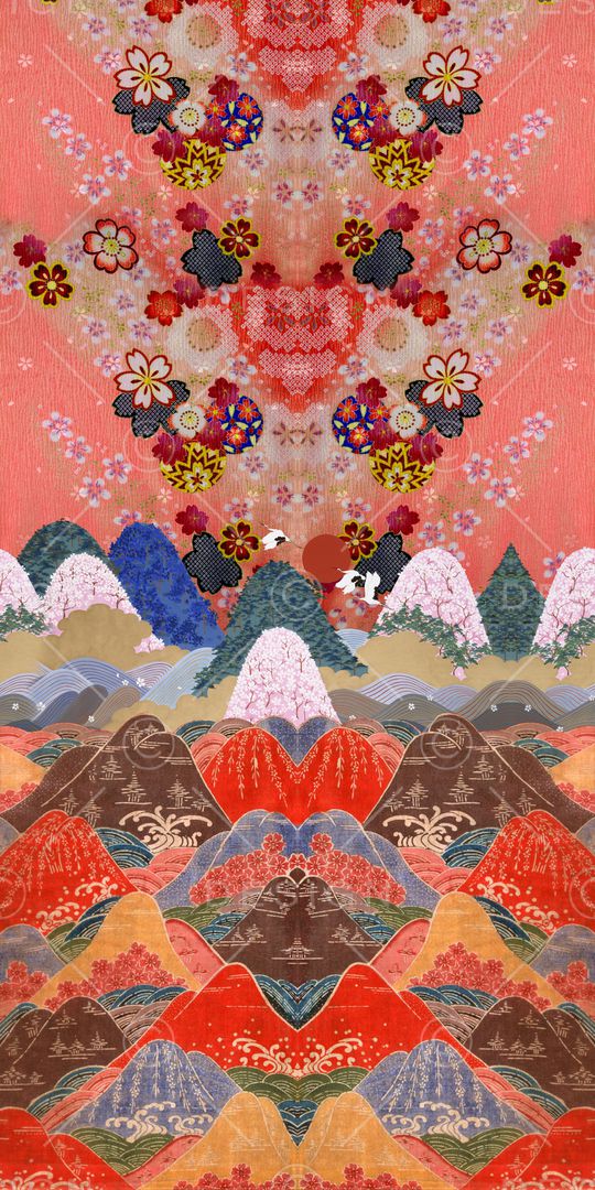 民族风印花华亿平台图片