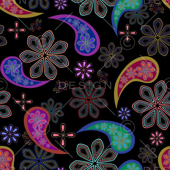 民族风印花华亿平台图片