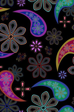 民族风印花华亿平台图片