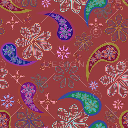 民族风印花华亿平台图片