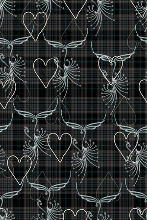 格子印花华亿平台图片