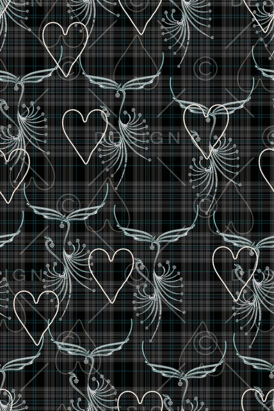 格子印花华亿平台图片