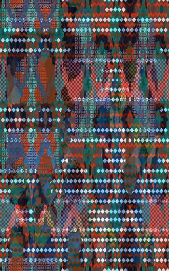 古典花纹印花华亿平台图片