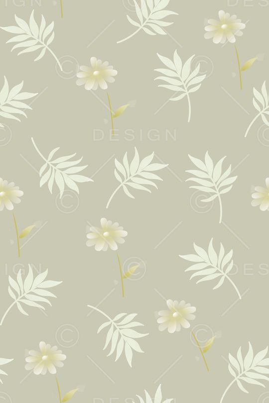 棕榈树印花华亿平台图片