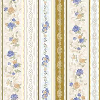 手绘花卉印花华亿平台图片