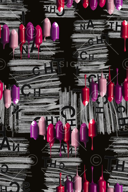 口红印花华亿平台图片