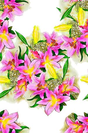 绘画印花华亿平台图片